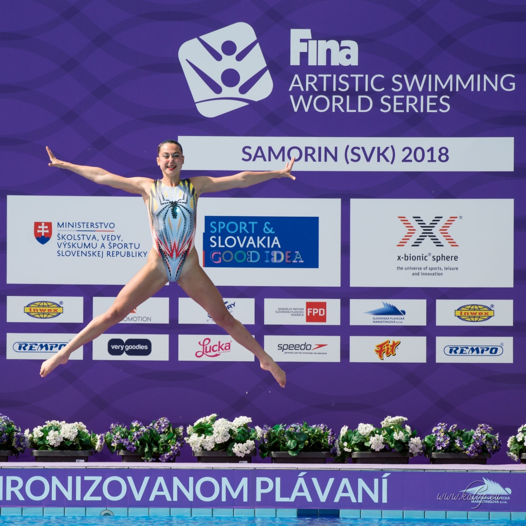 FINA Artistic Swimming World Series, Samorin, 2018